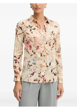GUESS USA floral buttoned shirt - Neutrals