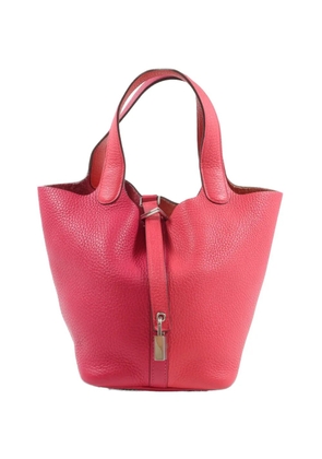 Hermès Pre-Owned PM Picotin leather tote bag - Pink