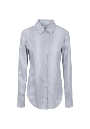DONDUP vertical-stripe shirt - Blue