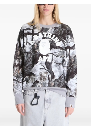 A BATHING APE® Tree Edge Camo College sweatshirt - Black