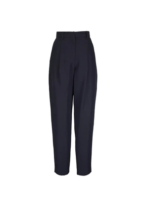 Dorothee Schumacher pleated tapered trousers - Blue