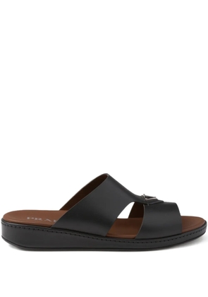 Prada leather sandals - Black