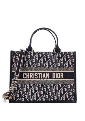 Christian Dior Pre-Owned Book with Strap Oblique Canvas Medium tote bag - Blue