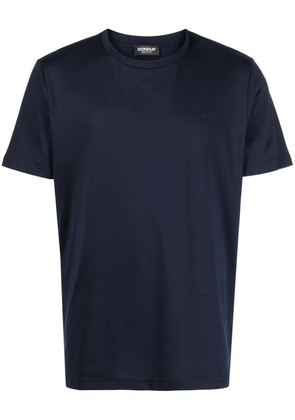 DONDUP round-neck cotton T-shirt - Blue