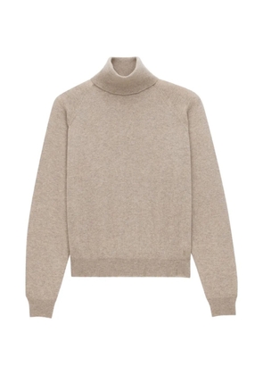 Saint Laurent roll-neck sweater - Neutrals