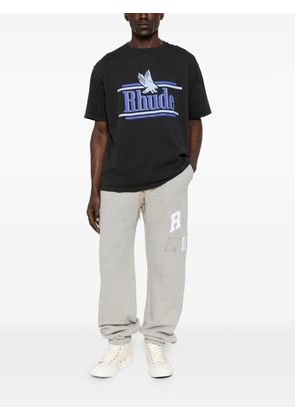 RHUDE logo-print T-shirt - Black