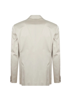 Lardini flower-pin single-breasted suit - Neutrals