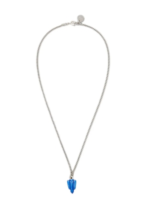 Marni spaceship-motif charm necklace - Silver