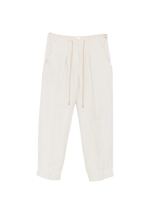 ISABEL MARANT Sharony drawstring-waist trousers - Neutrals