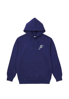 Palace P-3 Snake applique hoodie - Blue