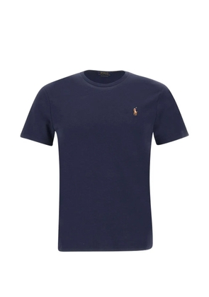 Polo Ralph Lauren embroidered-logo T-shirt - Blue