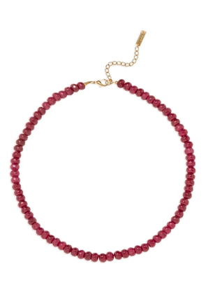 Jennifer Behr Amani beaded necklace - Red