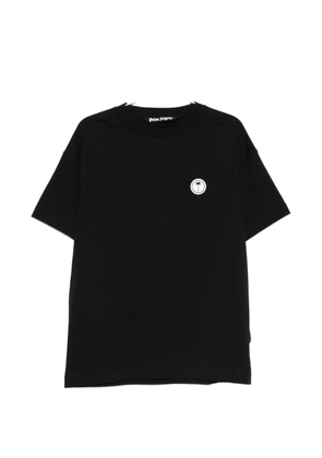 Palm Angels logo-patch T-shirt - Black