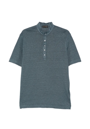 Dell'oglio button-down T-shirt - Blue