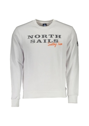 North Sails logo-print crew-neck sweatshirt - White