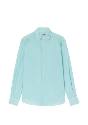MC2 Saint Barth logo-embroidered shirt - Blue