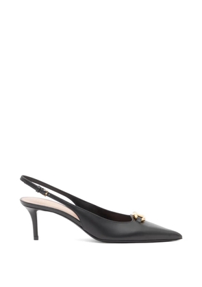 Valentino Garavani VLogoThe Bold Edition slingback pumps in calfskin 60mm - Black