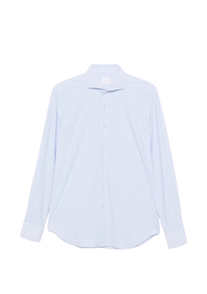 Xacus striped long-sleeve shirt - White