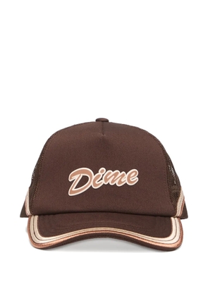 dime Race mesh-panel cap - Brown