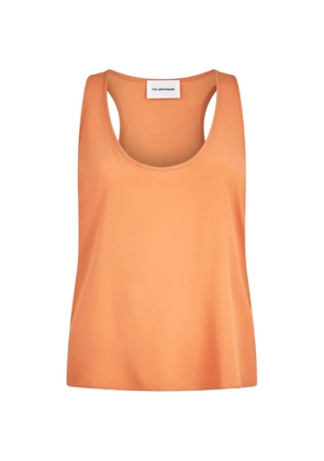 THE ANDAMANE flared tank top - Orange