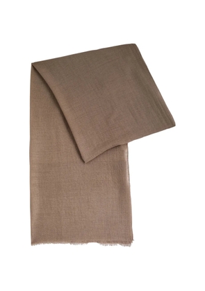 Denis Colomb Ring cashmere scarf - Brown