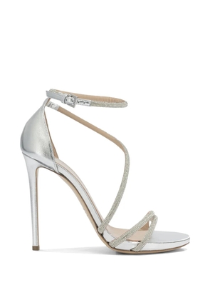 Ninalilou Micol crystal-embellished sandals - Silver