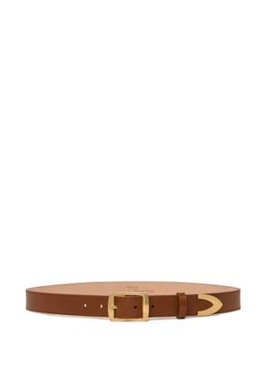 Bally Glen leather belt - Brown