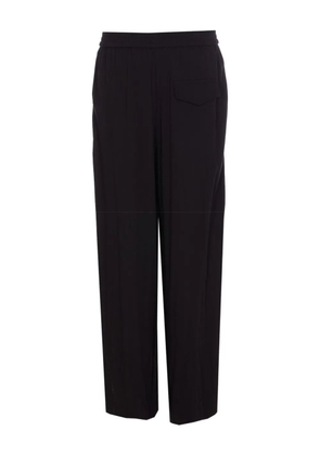 Eleh straight-leg trousers - Black