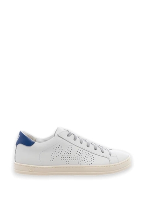 P448 John logo-perforated sneakers - White