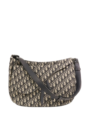 Christian Dior Pre-Owned Oblique canvas shoulder bag - Neutrals