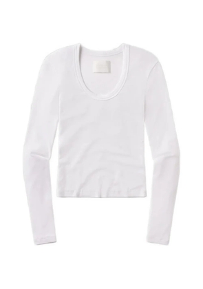 Citizens of Humanity Mara ribbed T-shirt - White