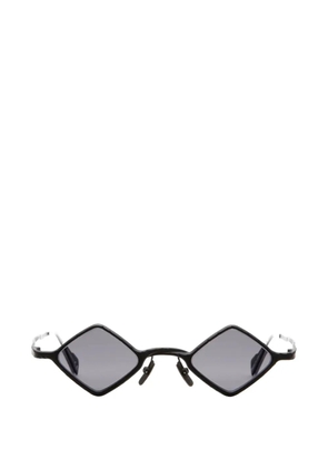 Kuboraum geometric-frame sunglasses - Black