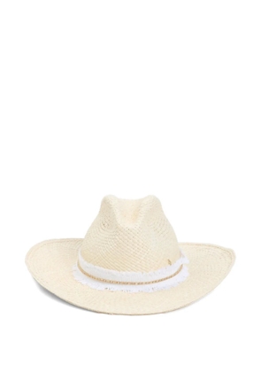 Maison Michel Austin strass-embellished hat - Neutrals