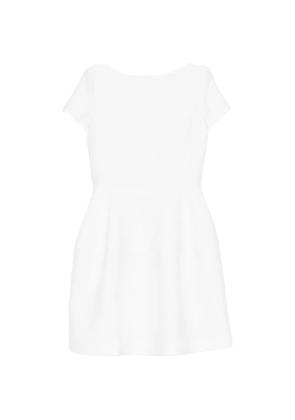 JNBY boat-neck mini dress - White