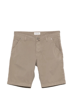 Jacob Cohën logo-patch shorts - Neutrals