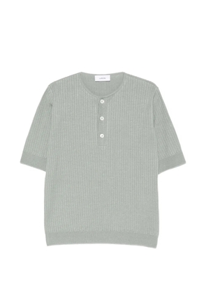 Lardini quarter-button sweater - Green