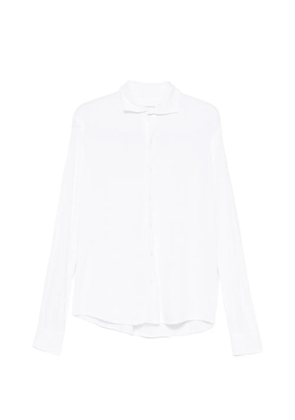 original vintage style long-sleeve button-up shirt - White