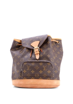 Louis Vuitton Pre-Owned Vintage Montsouris Monogram Canvas MM backpack - Brown