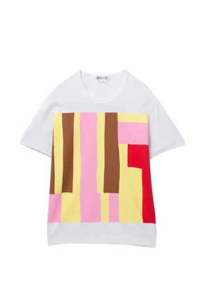 Comme Des Garçons Comme Des Garçons printed T-shirt - White