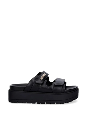 GUESS USA Faxon touch-strap sandals - Black
