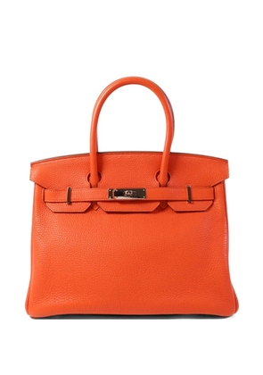 Hermès Pre-Owned 30 Birkin tote bag - Orange