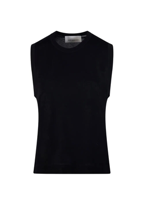 AMI Paris Ami de Coeur tank top - Black