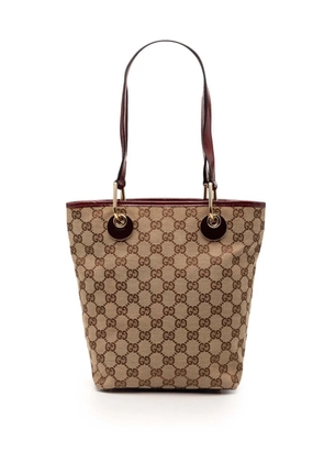 Gucci Pre-Owned 2000-2015 GG Canvas Eclipse tote bag - Red