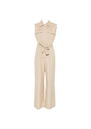 Pennyblack belted sleeveless jumpsuit - Neutrals