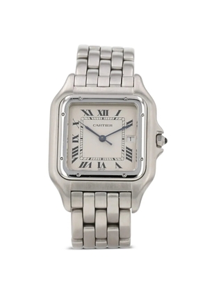 Cartier 1990s 30mm Panthère roman numerals watch - Silver