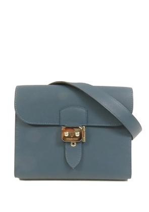 Hermès Pre-Owned Sac a Depeches 21 Epsom leather crossbody bag - Blue