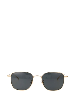 Montblanc geometric-frame sunglasses - Gold