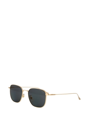 Montblanc geometric-frame sunglasses - Gold