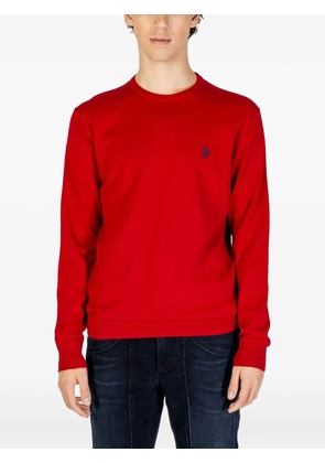 U.S. POLO ASSN. embroidered-logo sweater