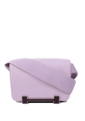 Hermès Pre-Owned Geta leather shoulder bag - Purple